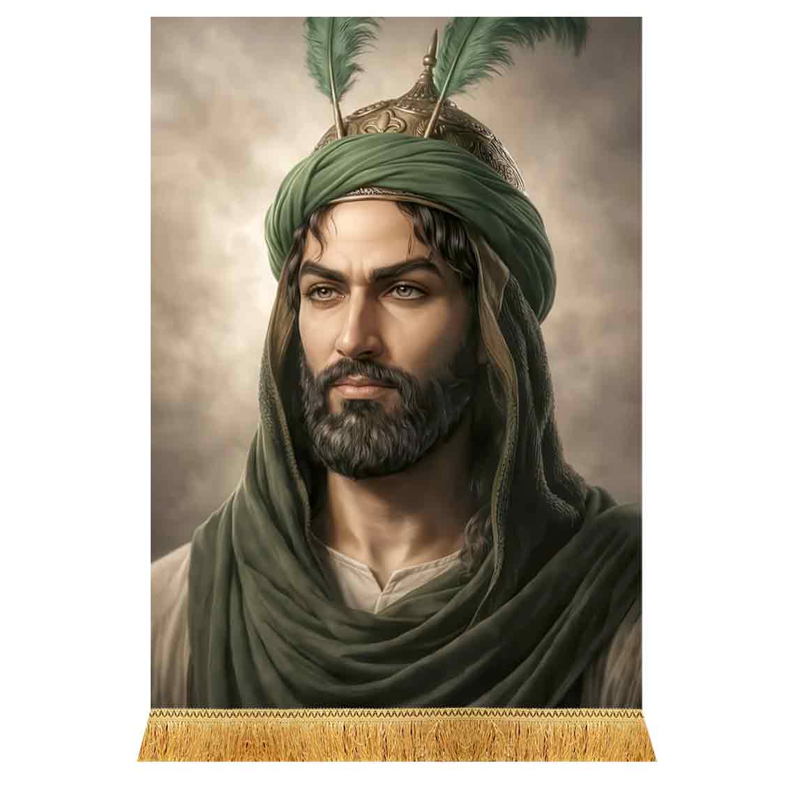 کتیبه آویز تمثال حضرت عباس علیه السلام