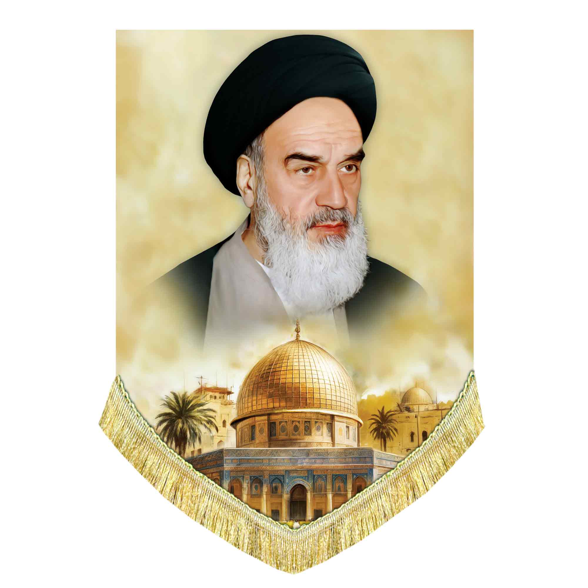 کتیبه مخمل امام خمینی