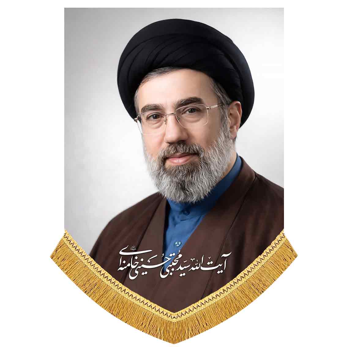 کتیبه مخمل حضرت آیت الله سید مجتبی خامنه ای