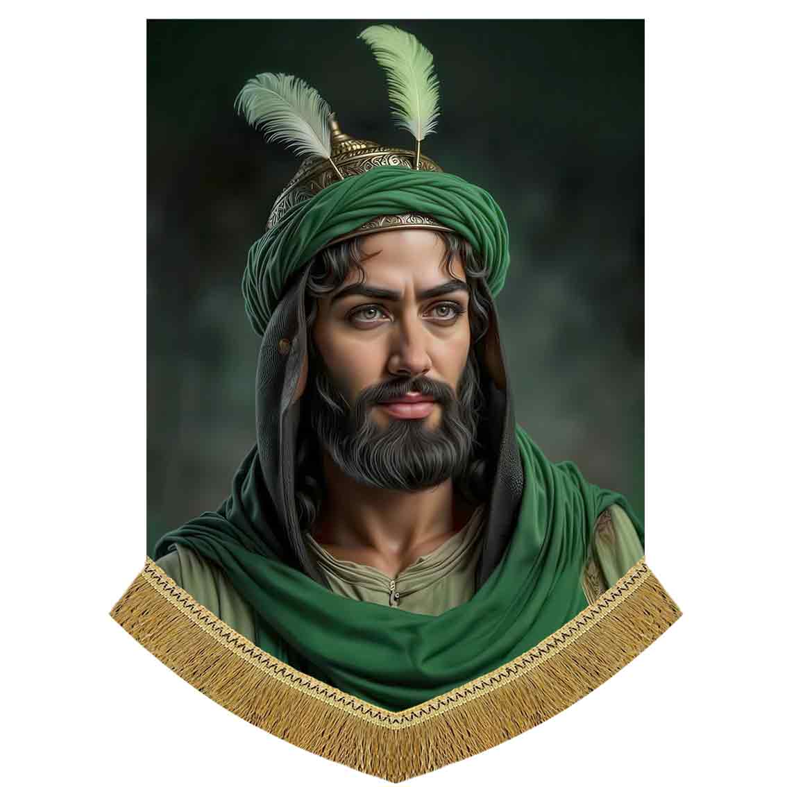 دکور محرم تمثال حضرت ابالفضل العباس (ع)