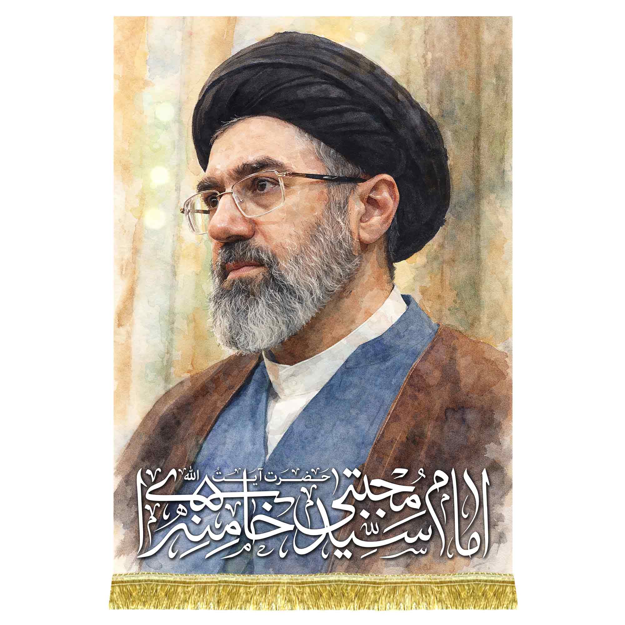 دکور مخمل امام سید مجتبی خامنه ای