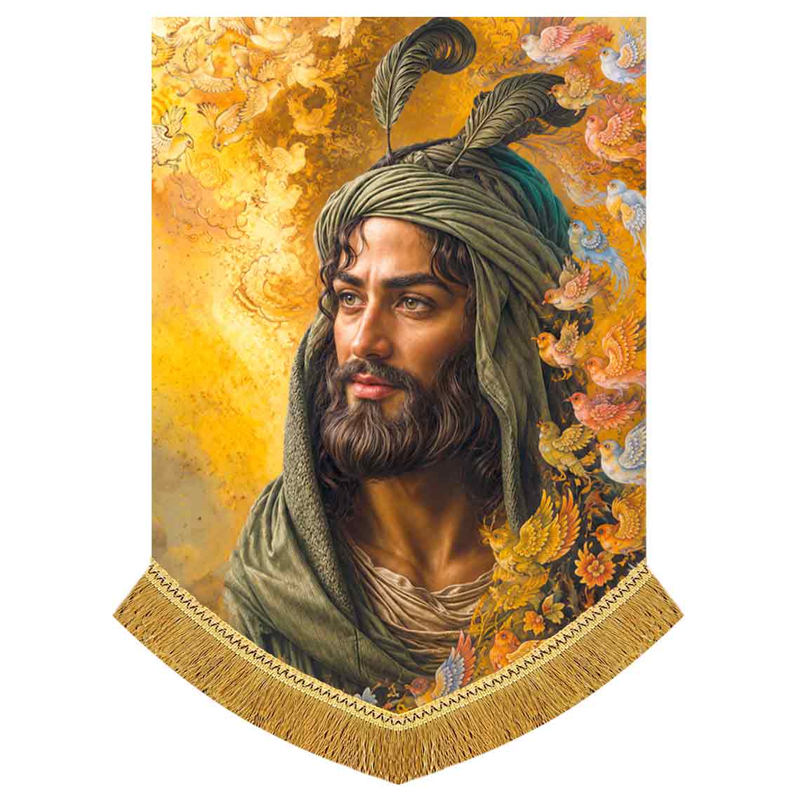 دکور محرم شمایل حضرت ابالفضل العباس (ع)