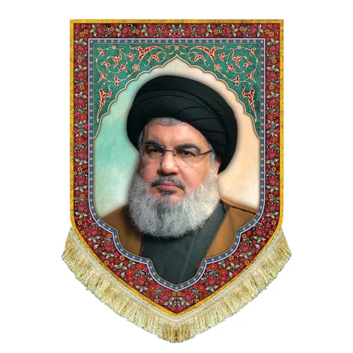 کتیبه مخمل سید حسن نصرالله