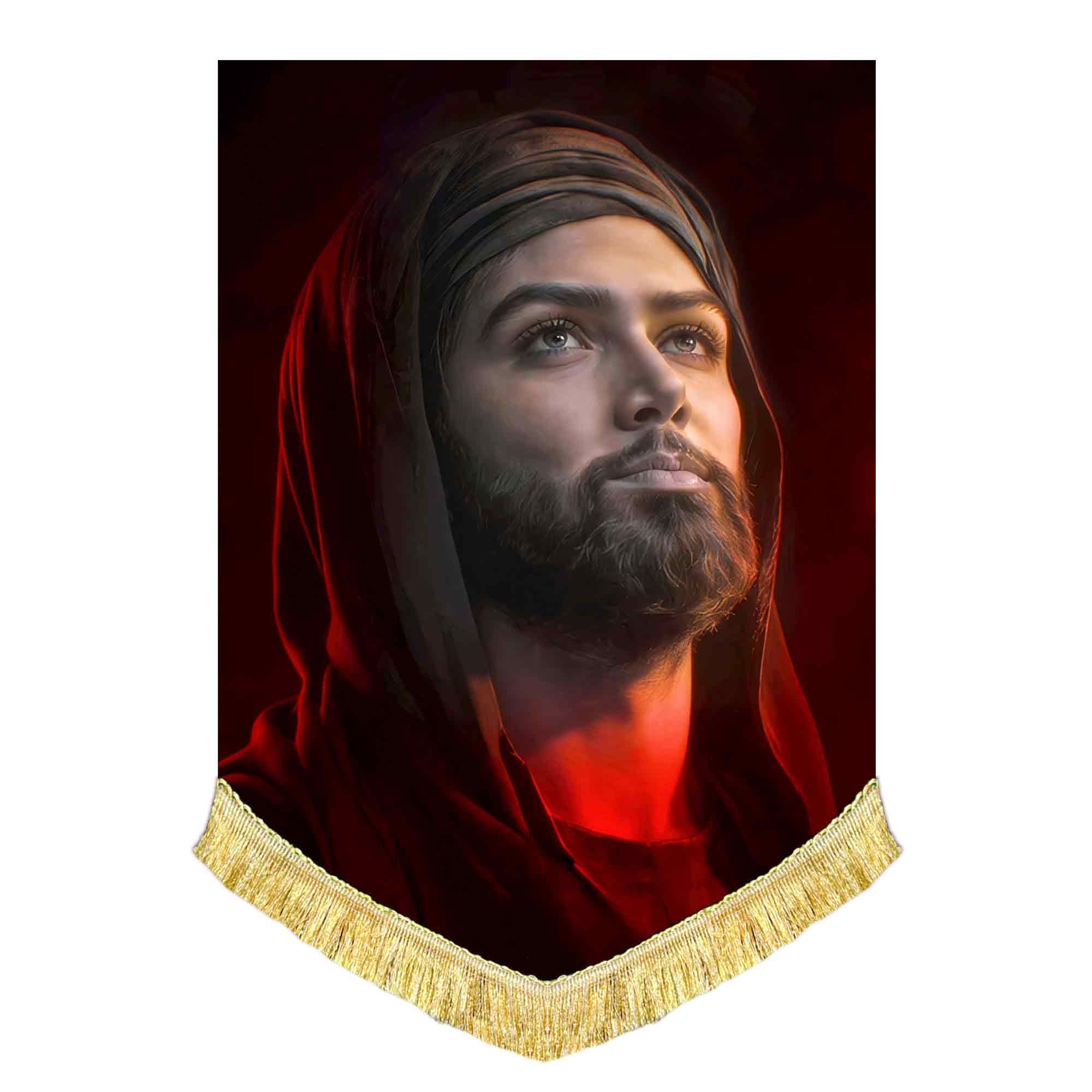 کتیبه شمایل اباعبدالله الحسین (ع)