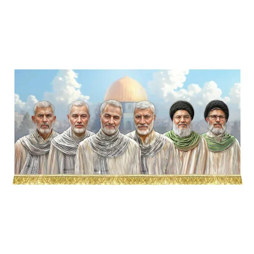 دکور مخمل شهدای مقاومت