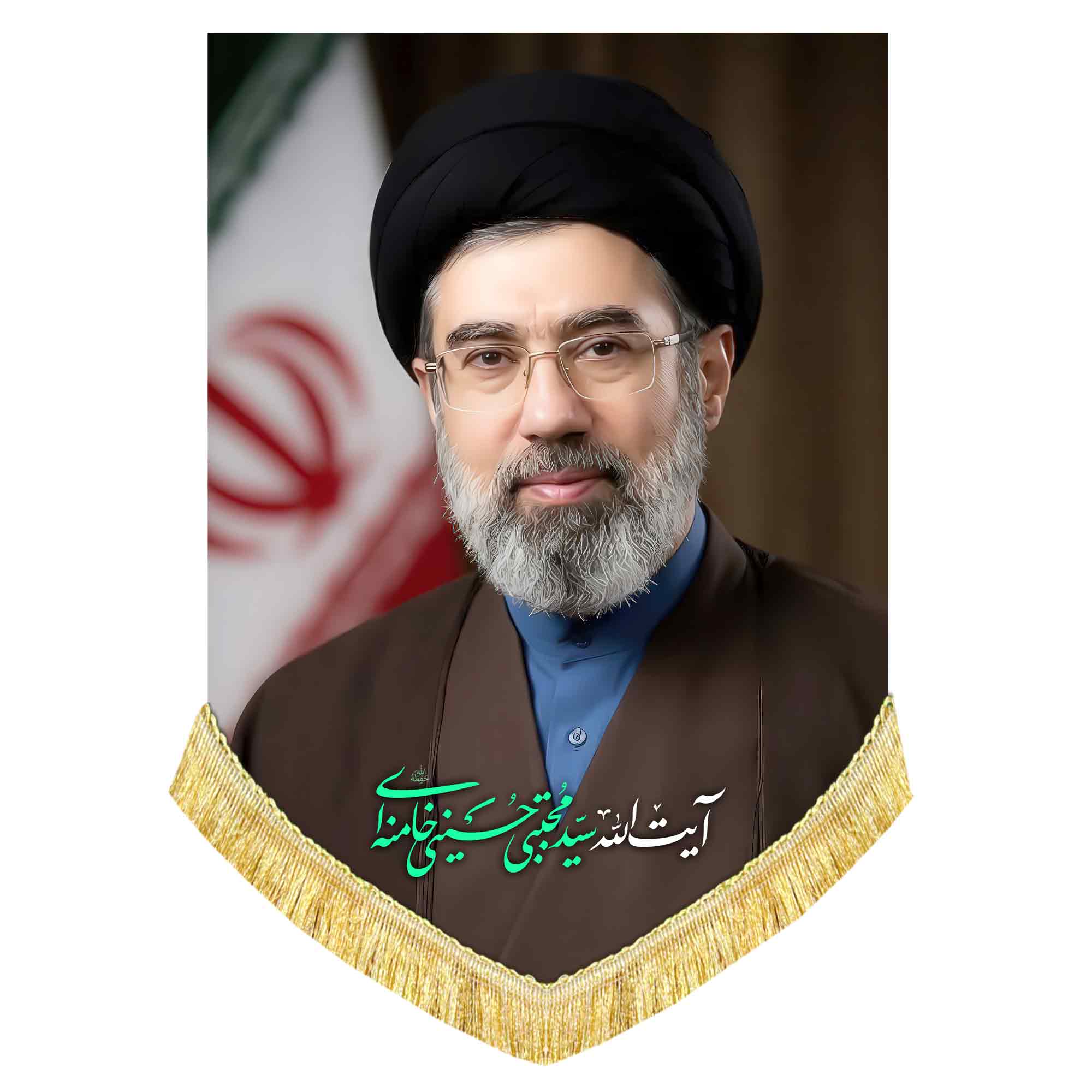 دکور مخمل آیت الله مجتبی خامنه ای
