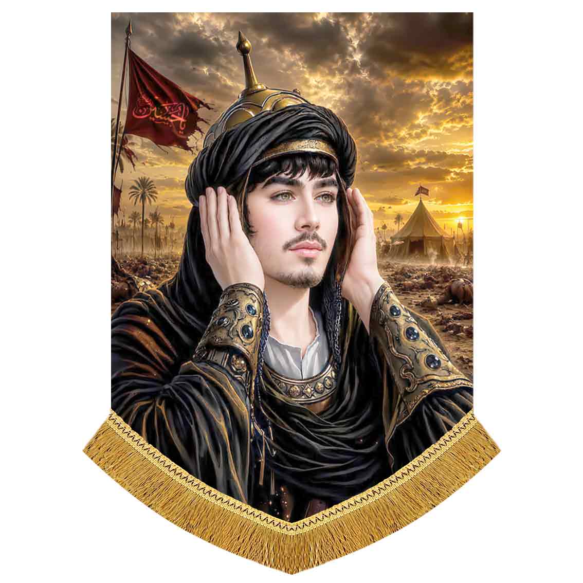 دکور محرم تمثال موذن کربلا