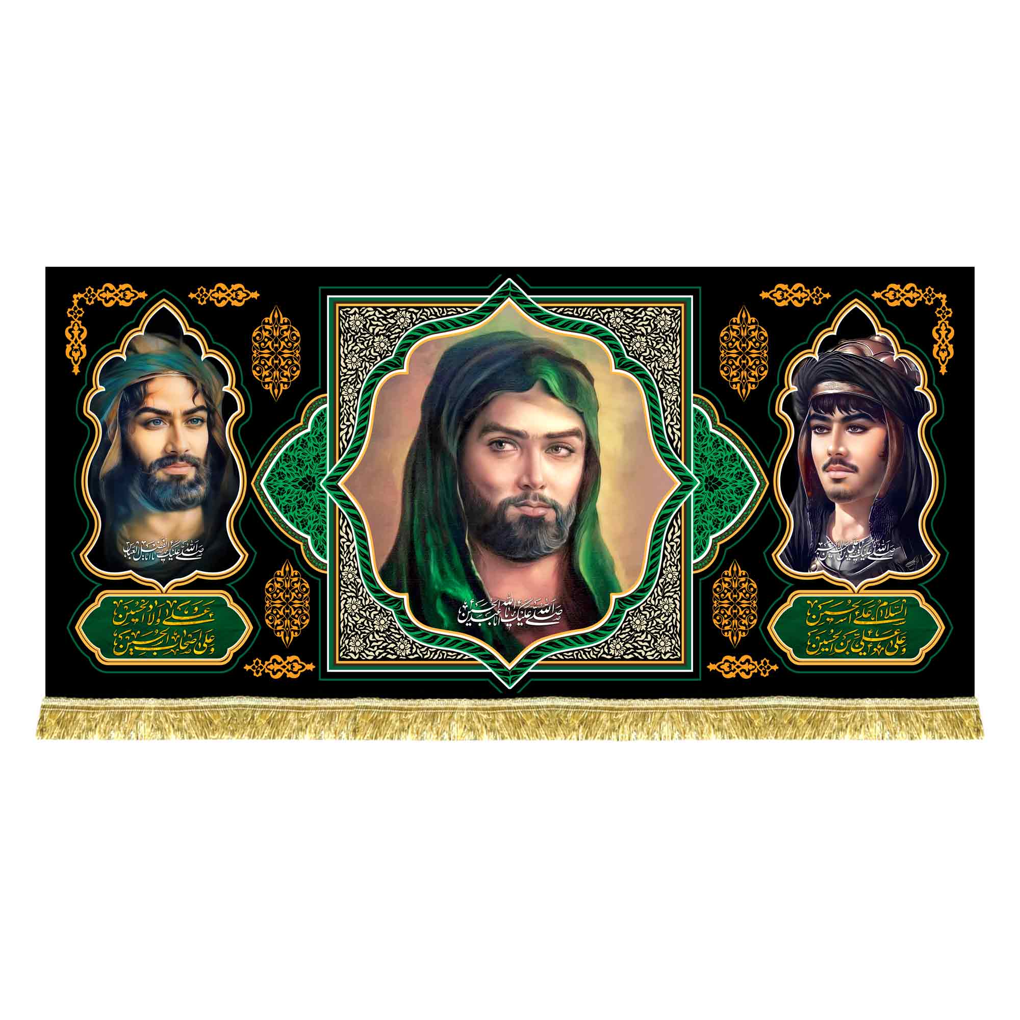 دکور مخمل تمثال اهل بیت (ع)