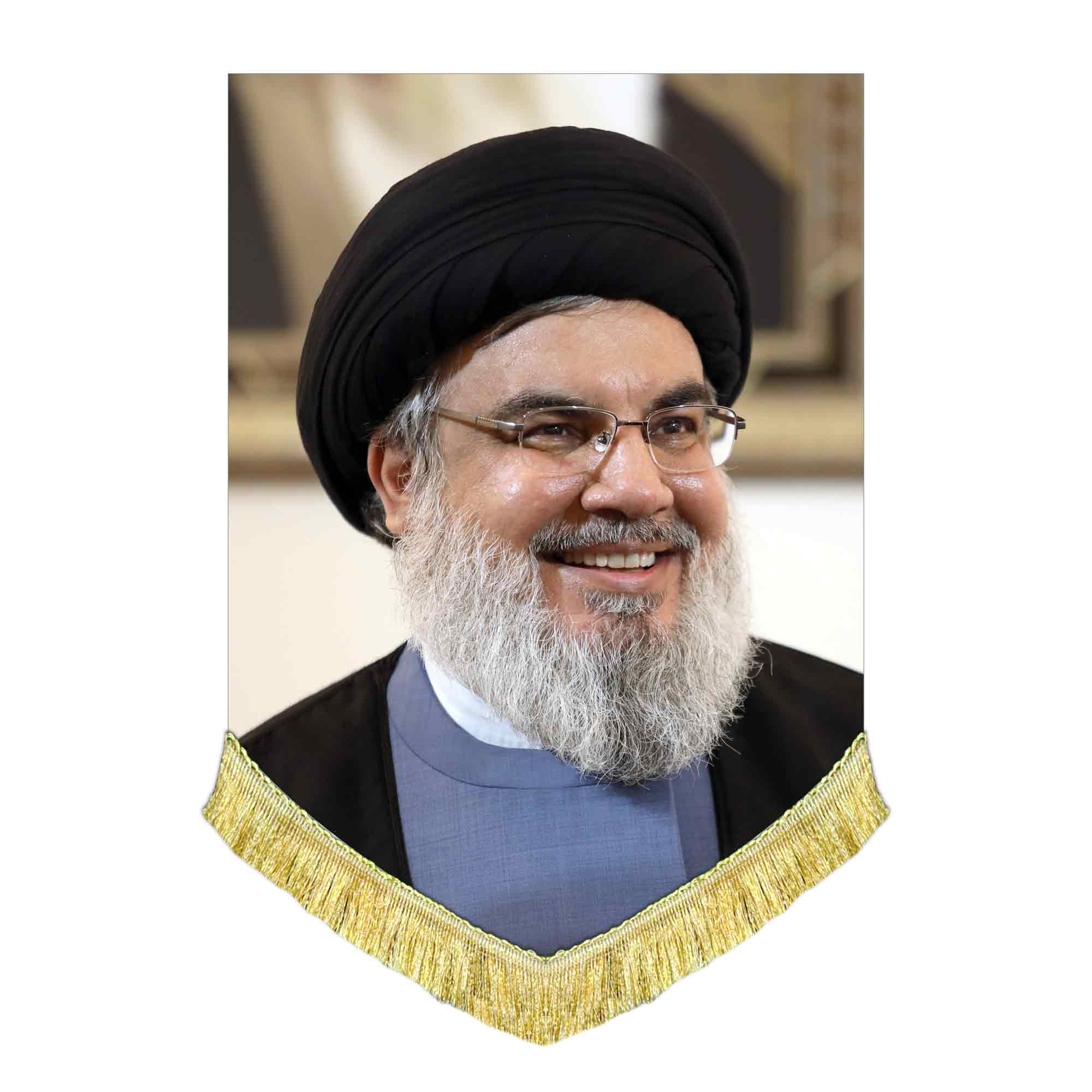 کتیبه مخمل شهید سید حسن نصرالله