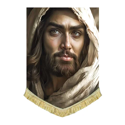 کتیبه مخمل شمایل امام حسین (ع)