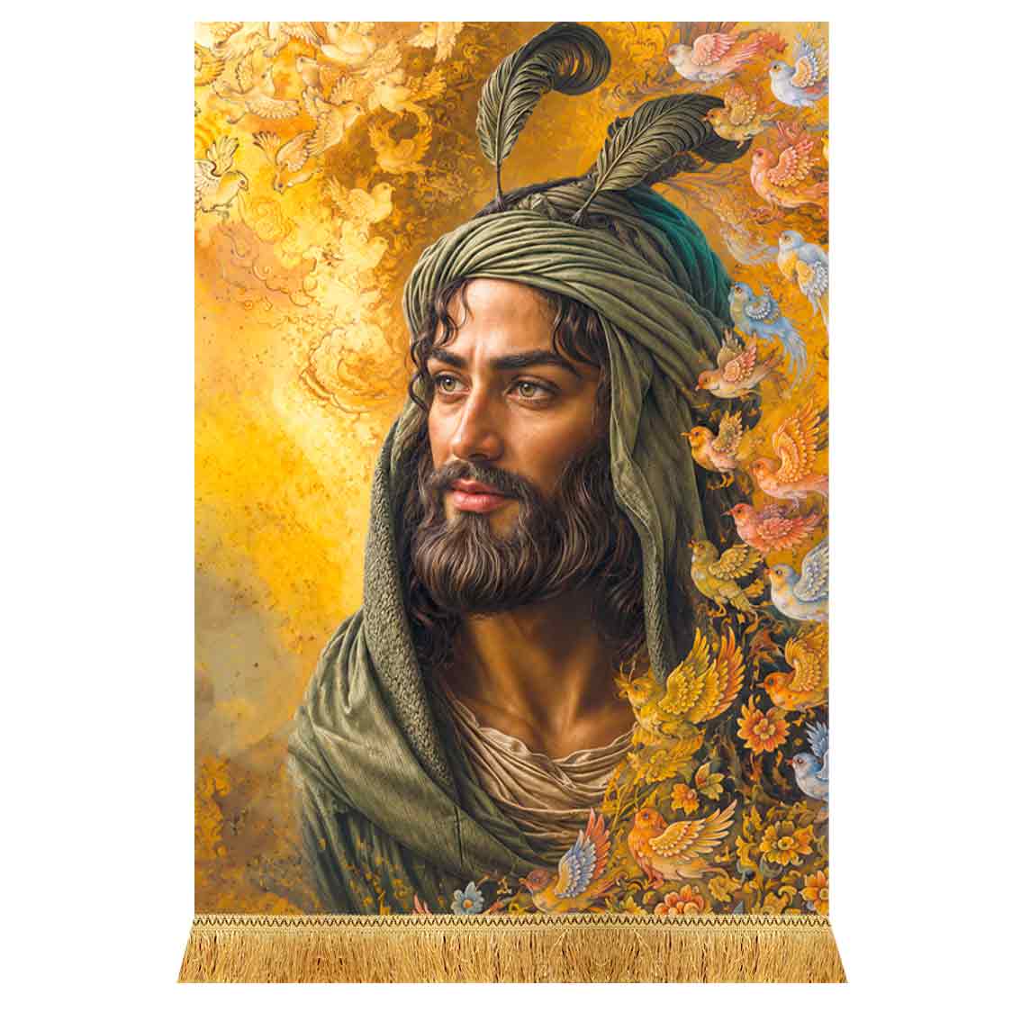 دکور محرم شمایل حضرت ابالفضل العباس (ع)