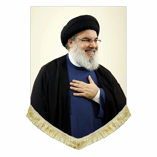 کتیبه مخمل شهید سید حسن نصرالله