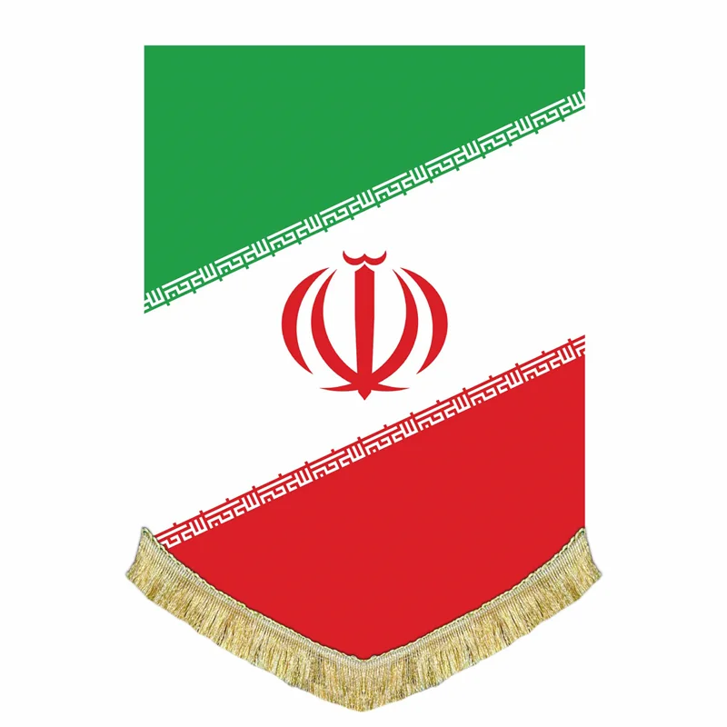 کتیبه مخمل عمودی پرچم ایران
