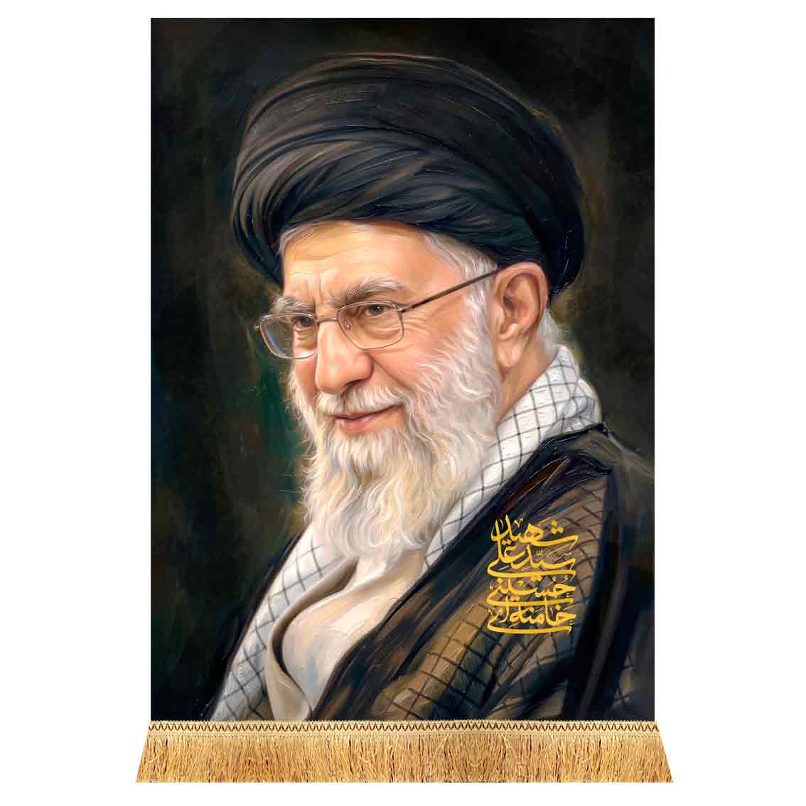 دکور مخمل شهید سید علی حسینی خامنه ای