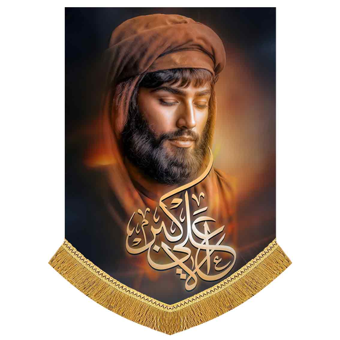 دکور محرم تمثال حضرت علی اکبر (ع)