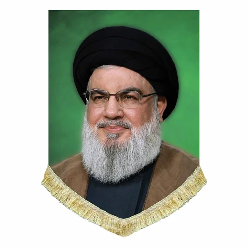 کتیبه مخمل شهید سید حسن نصرالله
