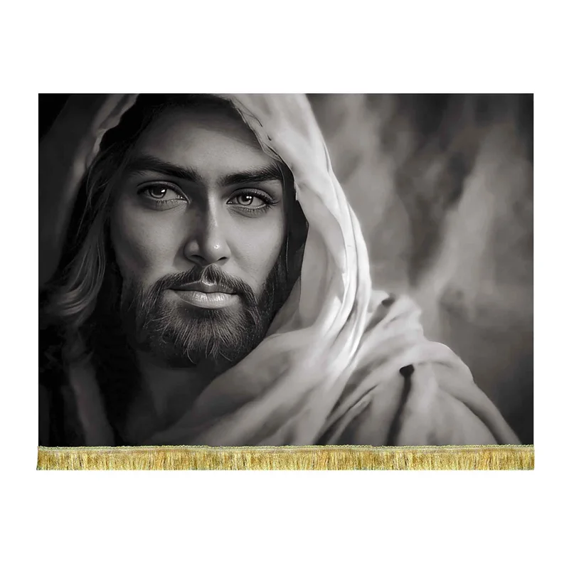 کتیبه مخمل تمثال امام حسین (ع)