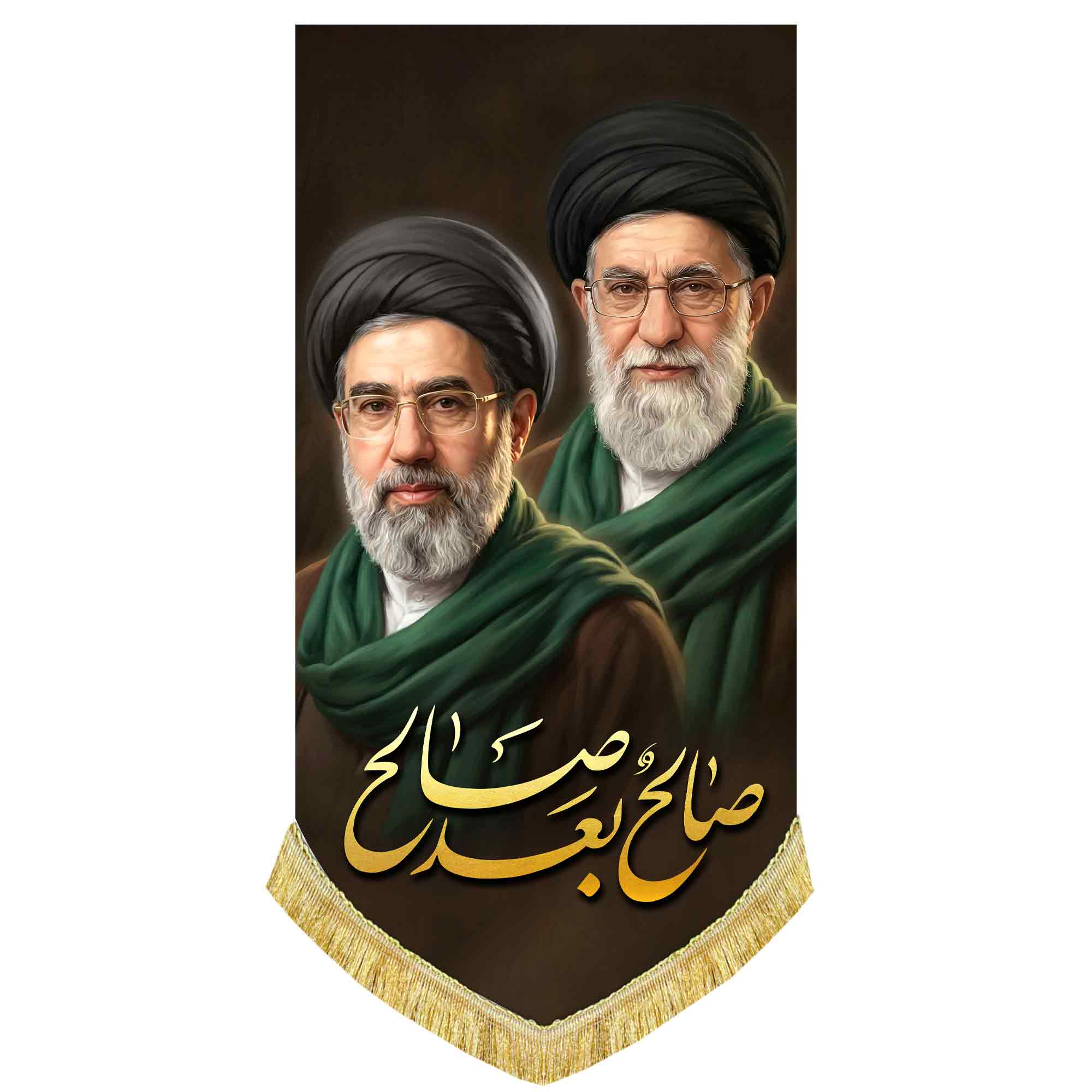 دکور مخمل رهبر انقلاب امام مجتبی خامنه ای